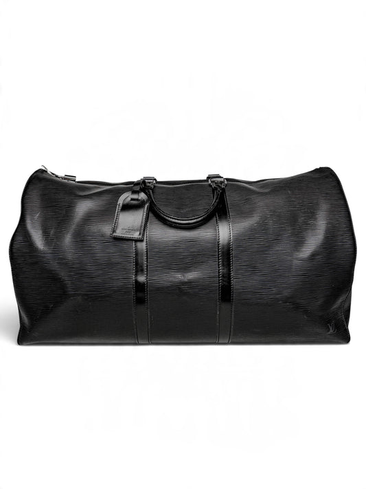 Louis Vuitton 2006 Keepall 55 Black Epi Leather