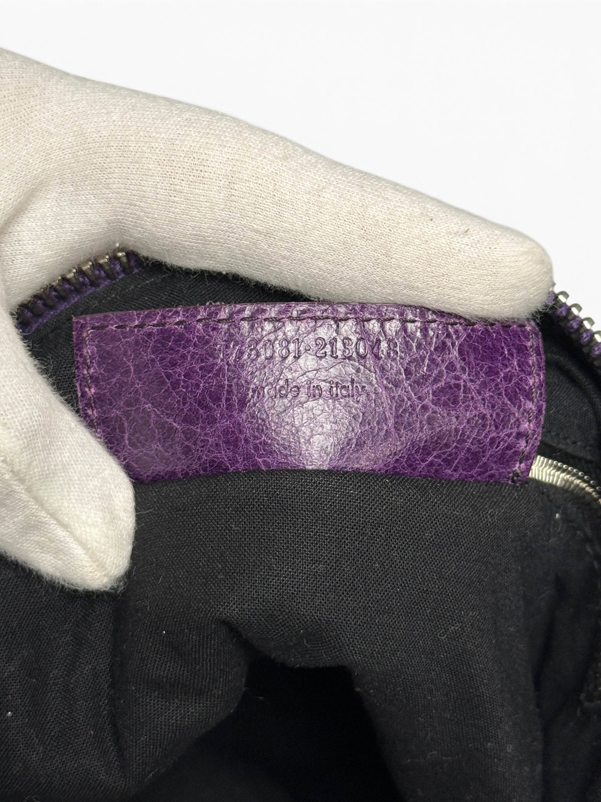 Balenciaga Day Hobo Bag Purple Giant 21