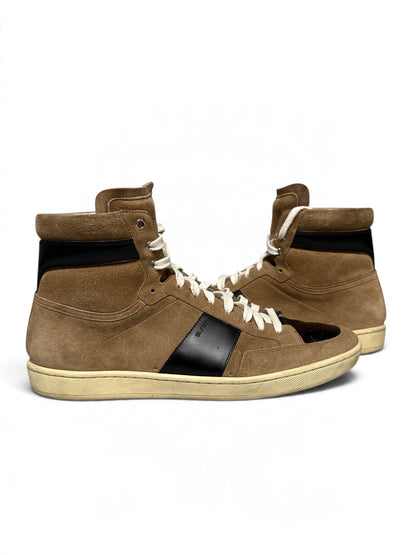 Saint Laurent SL/10H Brown Suede