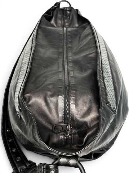 Bottega Veneta Large Intrecciato Strap Leather Bag