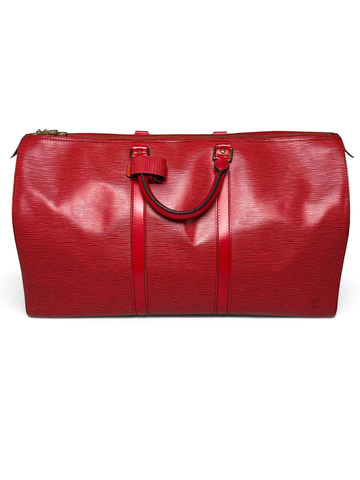 Louis Vuitton Keepall 50 Epi Leather Red 2010