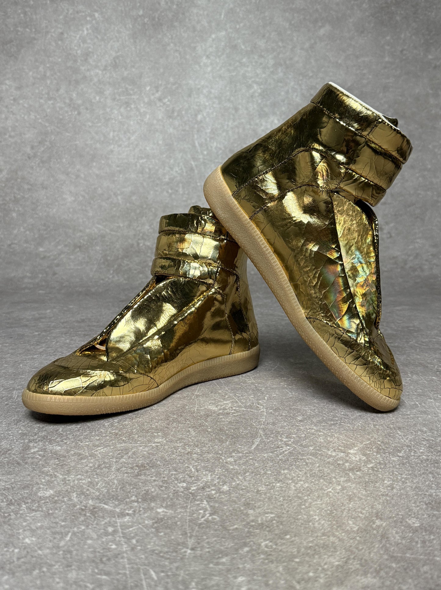 Maison Margiela Future High Cracked Gold (42)
