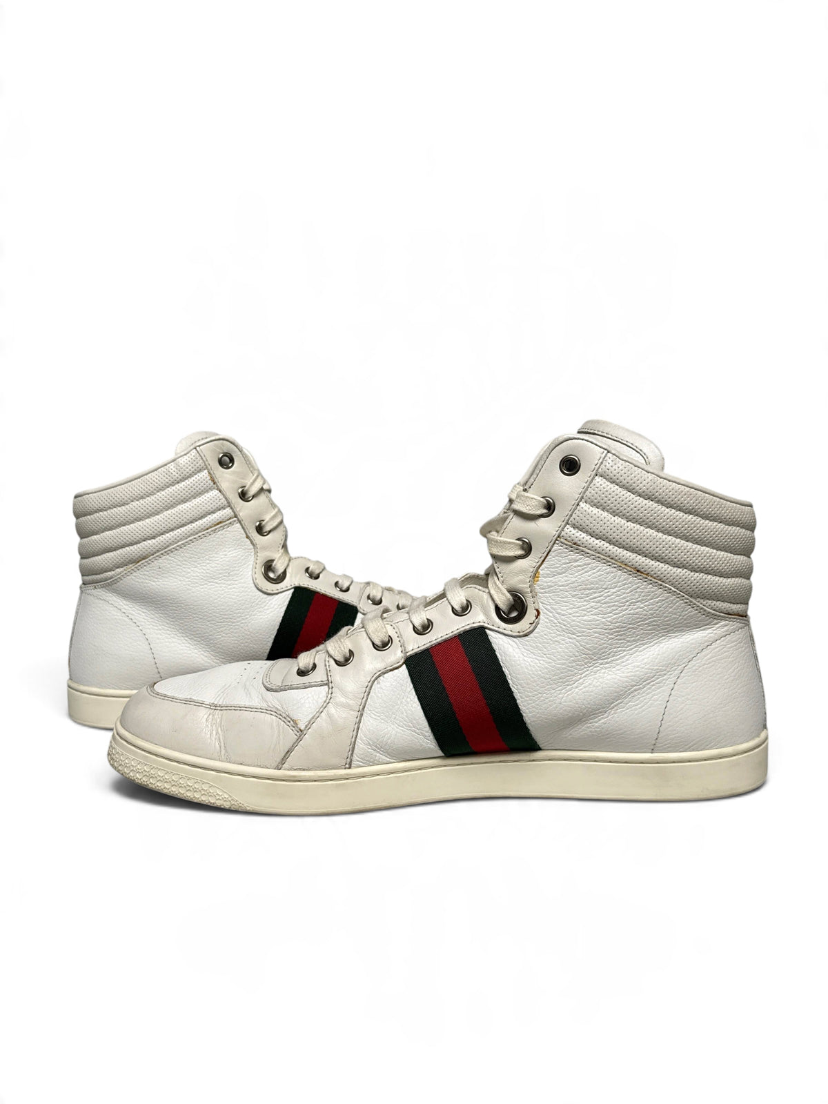 Gucci High-Top Sneaker Retro White