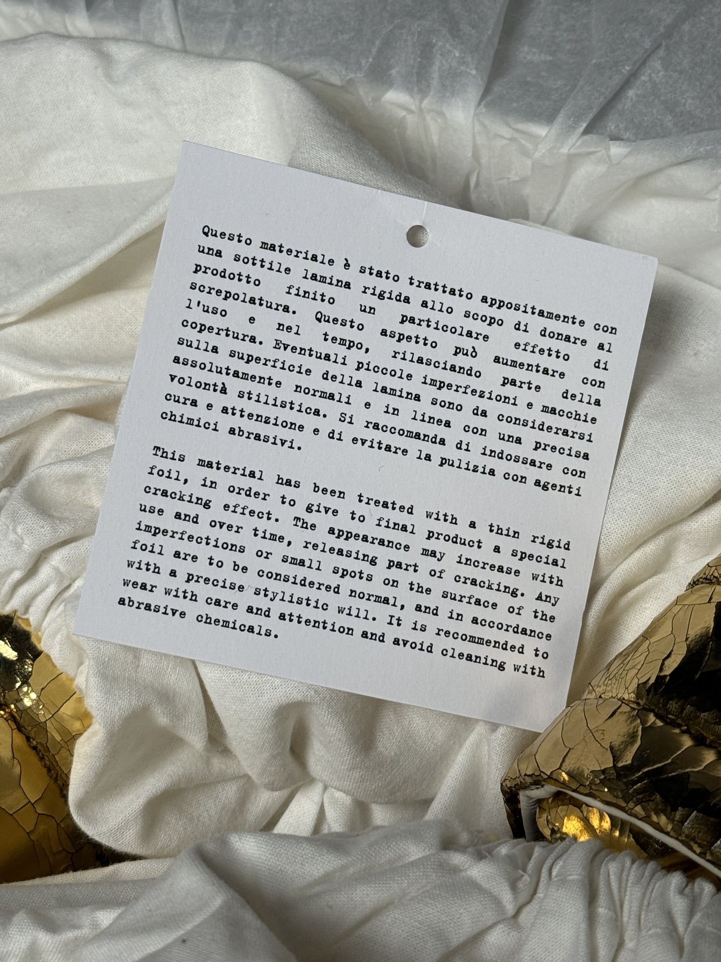 Maison Margiela Future High Cracked Gold (42)