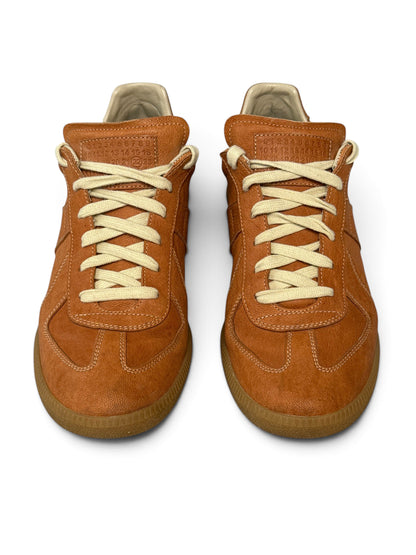 Maison Margiela Replica Low Grained Leather Caramel (43)