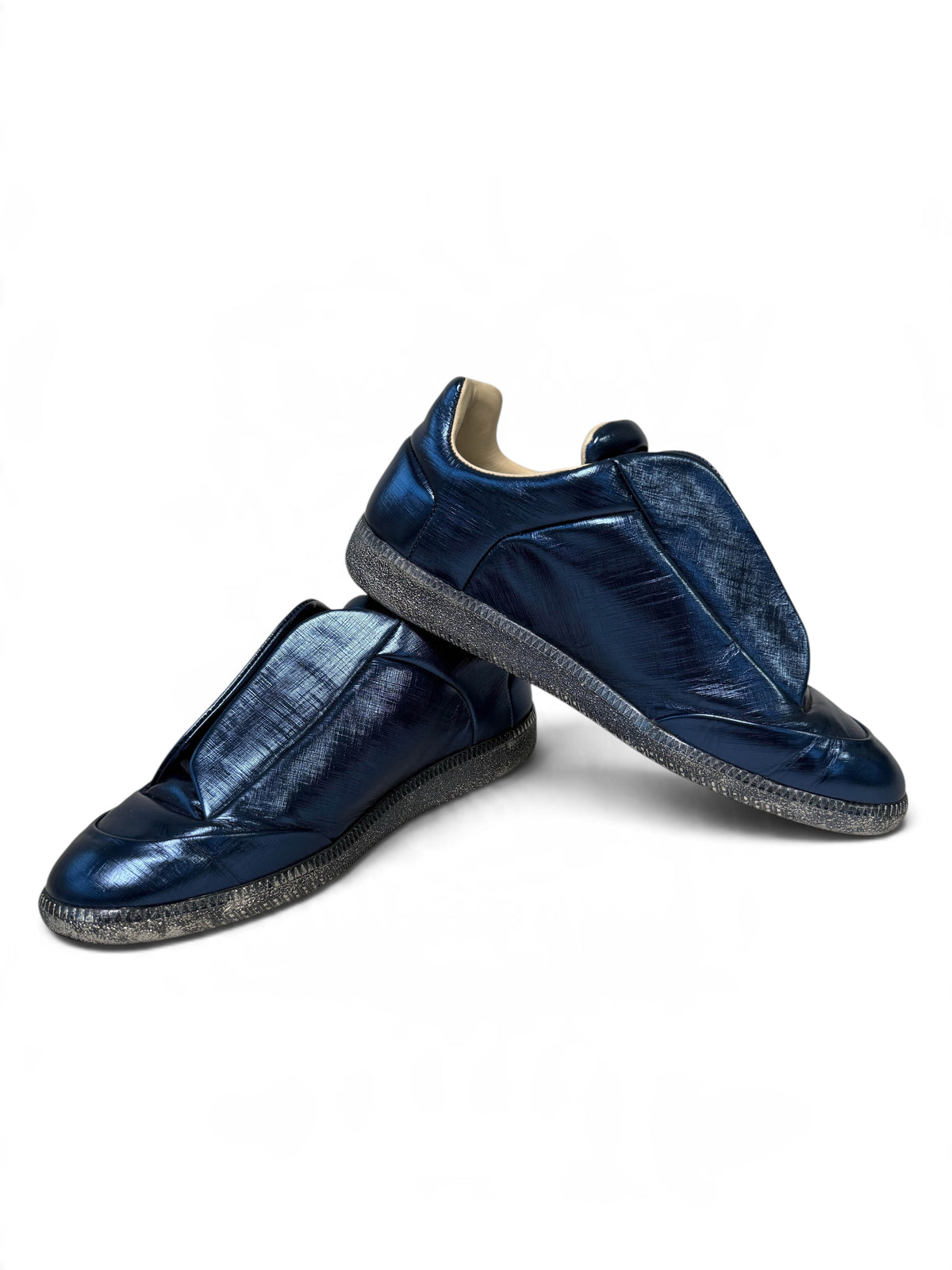Maison Margiela Future Low Blue Metallic