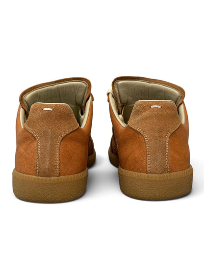 Maison Margiela Replica Low Grained Leather Caramel (43)
