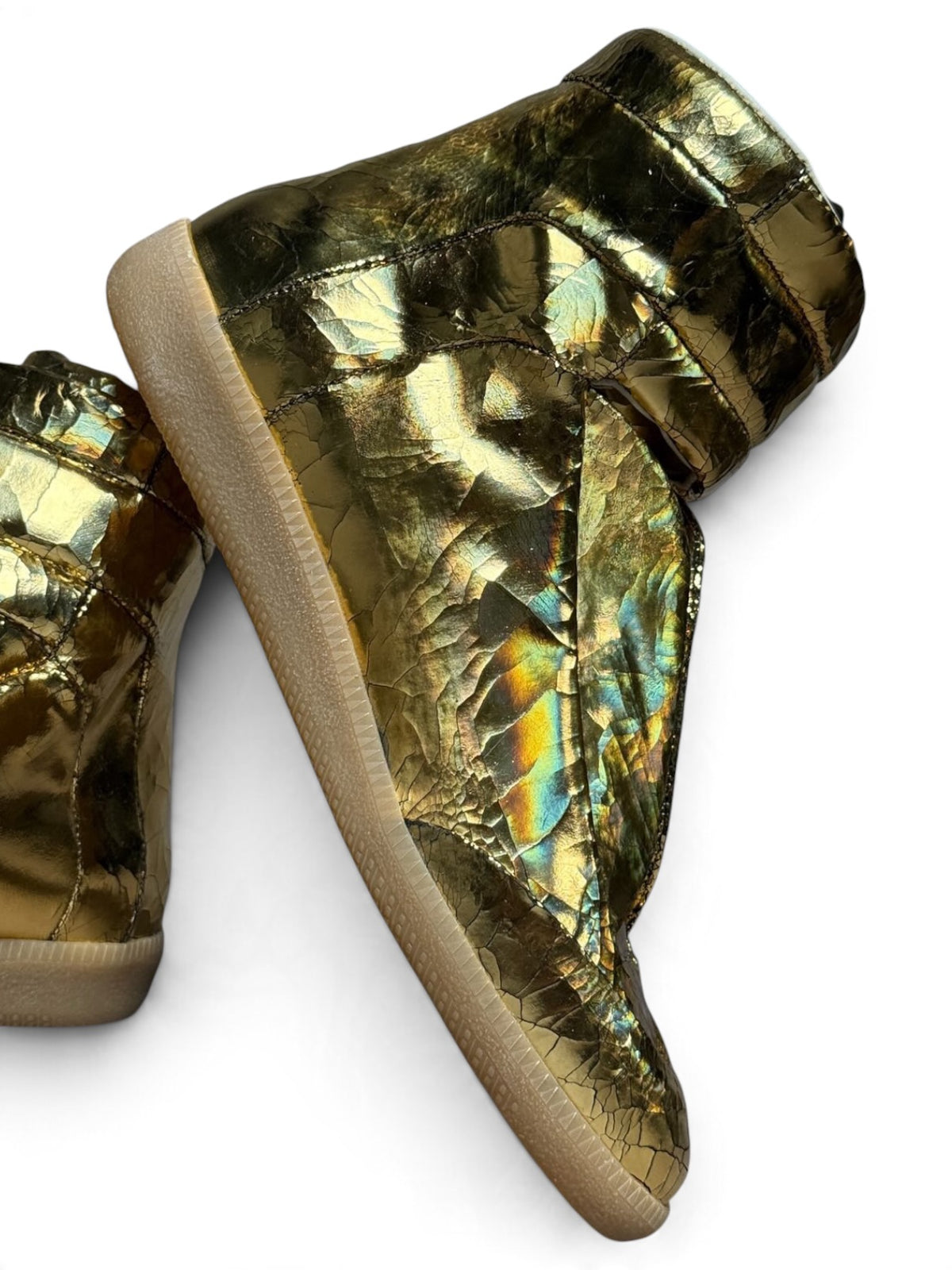Maison Margiela Future High Cracked Gold (42)