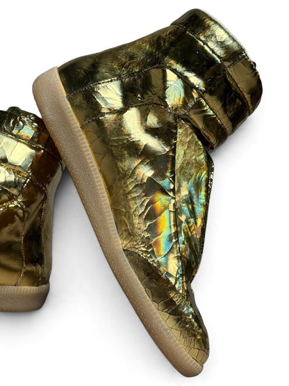 Maison Margiela Future High Cracked Gold (42)