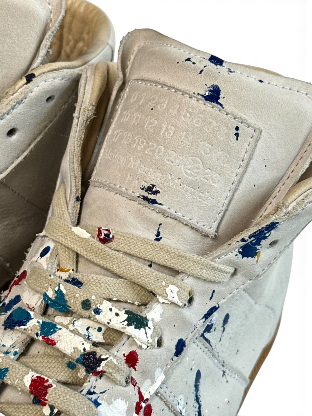 Maison Margiela Hightop GATs Paint Splatter 2012 (43)