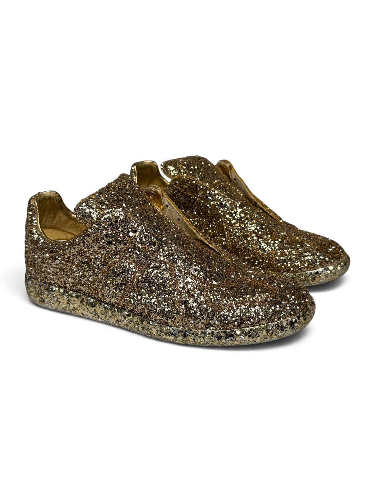 Maison Margiela Replica Low Gold Glitter (37)