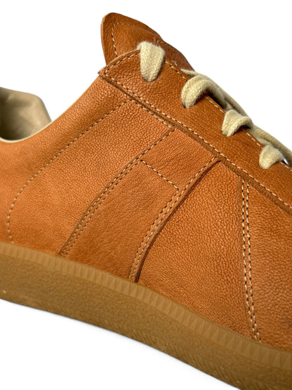 Maison Margiela Replica Low Grained Leather Caramel (43)