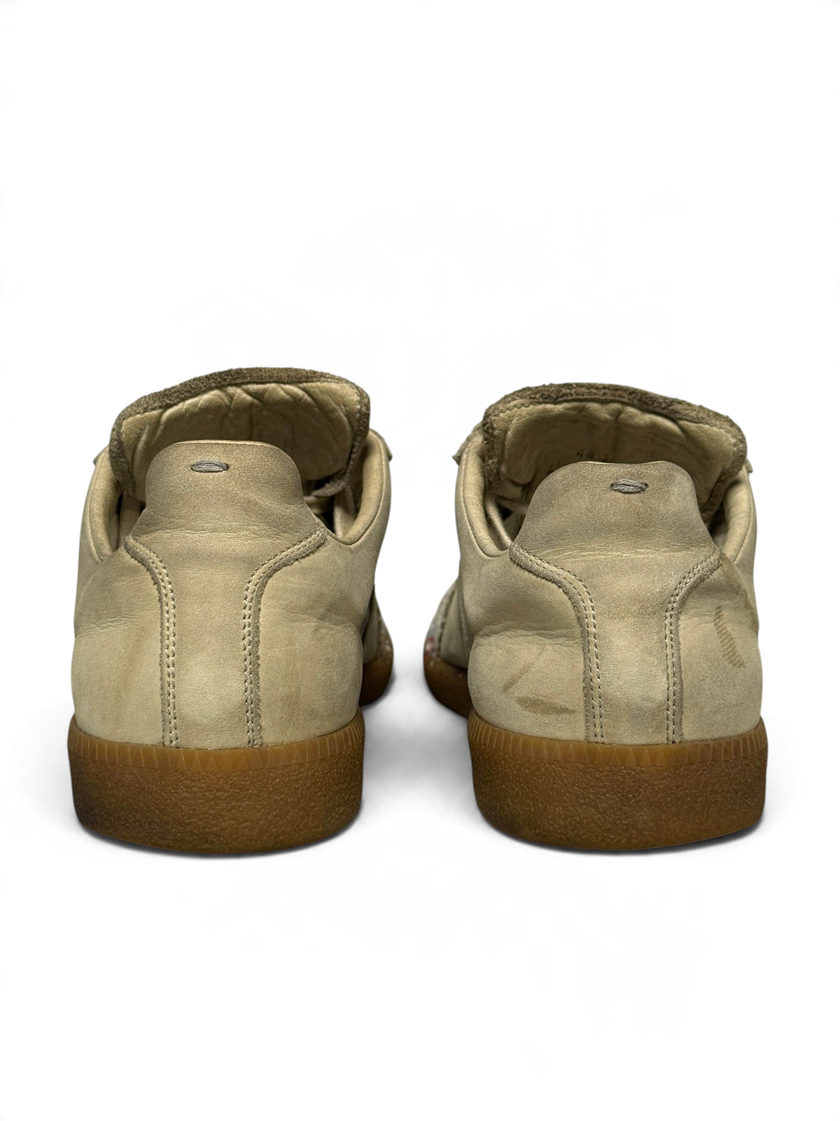 Maison Margiela Replica Low Paint Splatter Cream