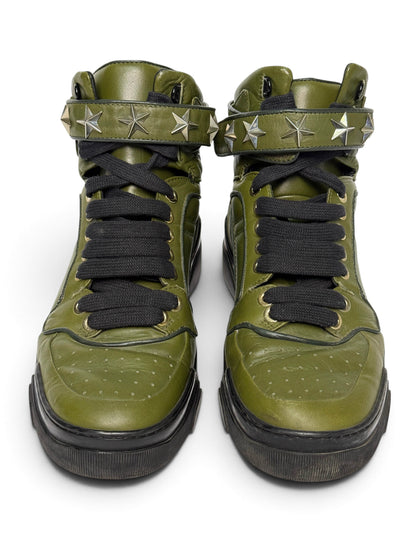 2013 Givenchy Tyson Stars Dark Green (44)