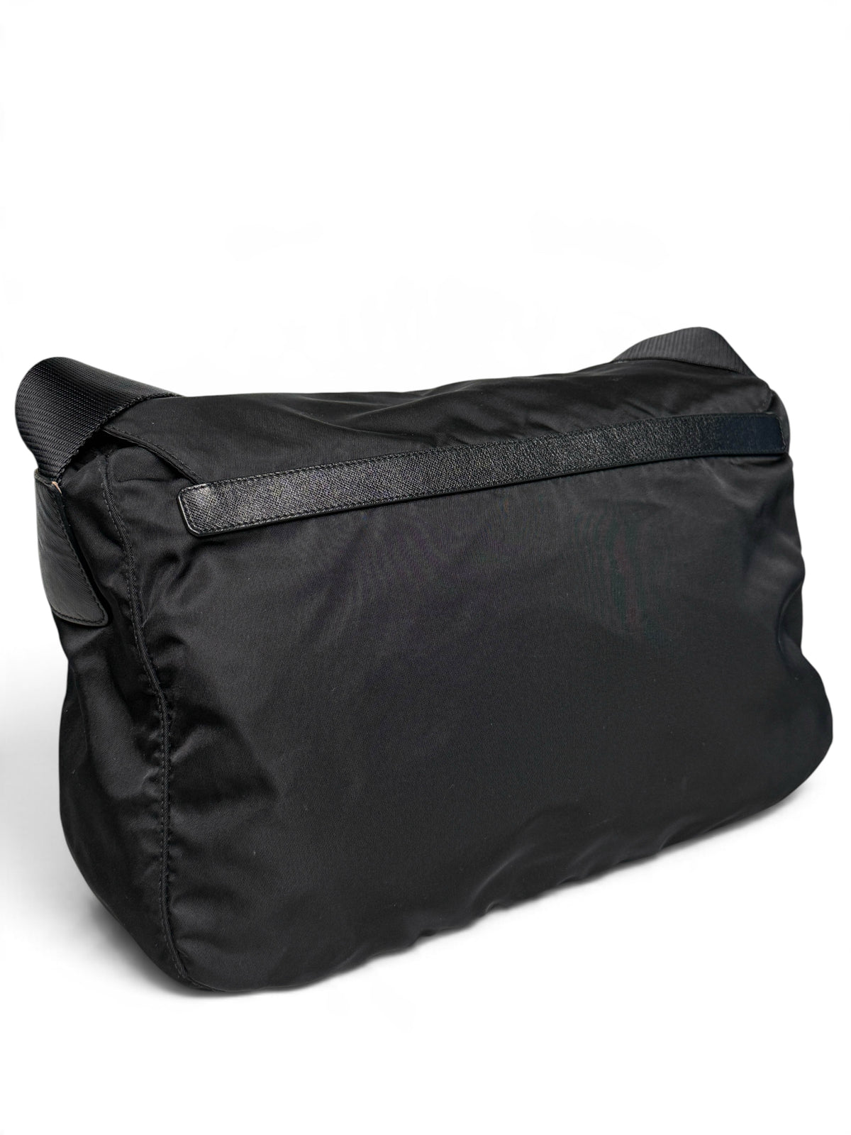 Prada Large Messenger Bag Nylon/Saffiano Leather