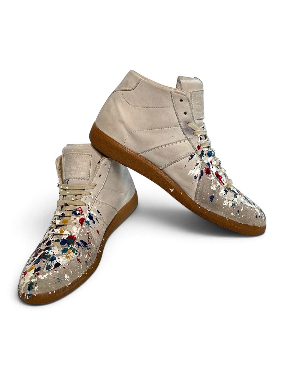 Maison Margiela Hightop GATs Paint Splatter 2012 (43)