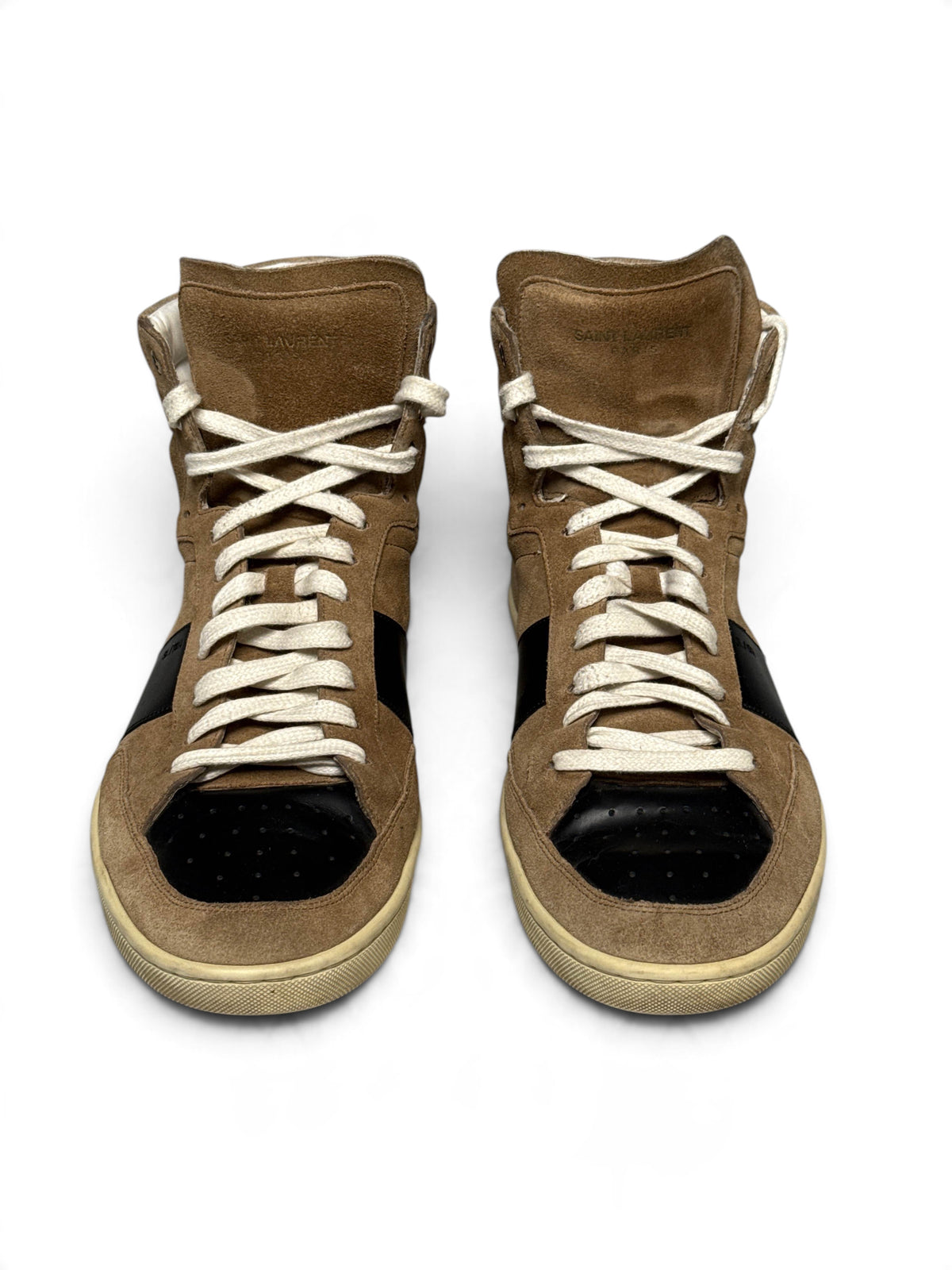 Saint Laurent SL/10H Brown Suede