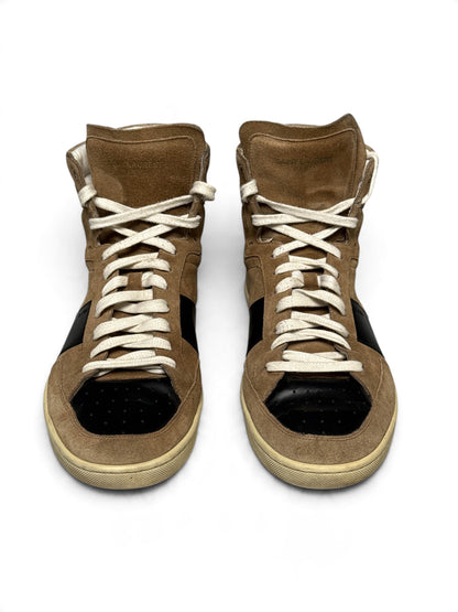 Saint Laurent SL/10H Brown Suede