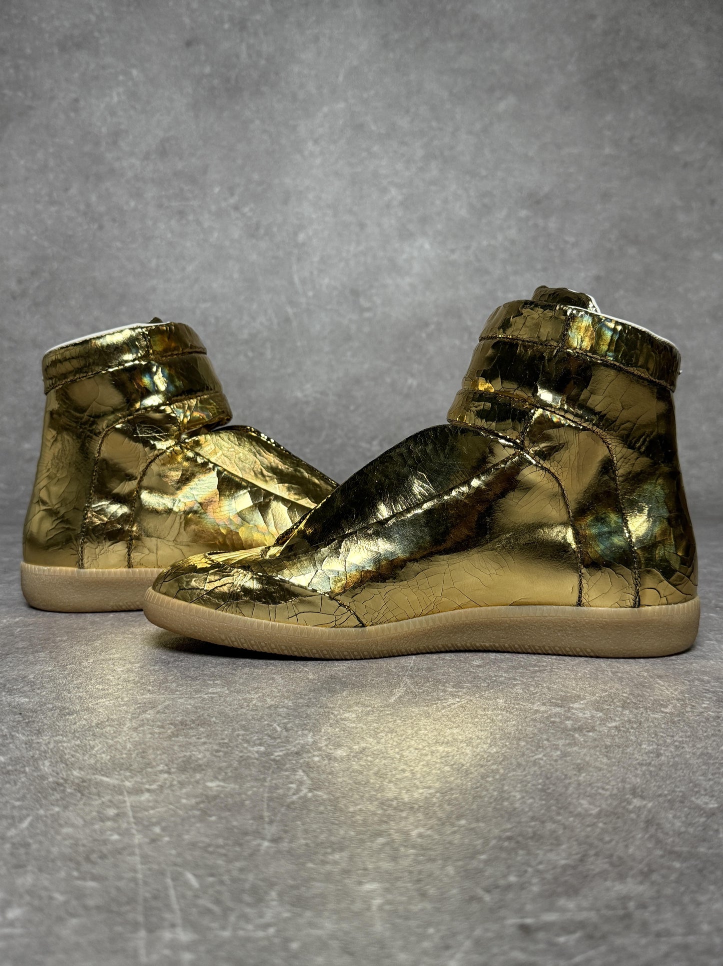 Maison Margiela Future High Cracked Gold (42)