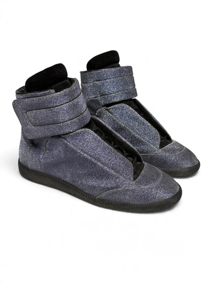 Maison Margiela Future High Glitter Dark Blue