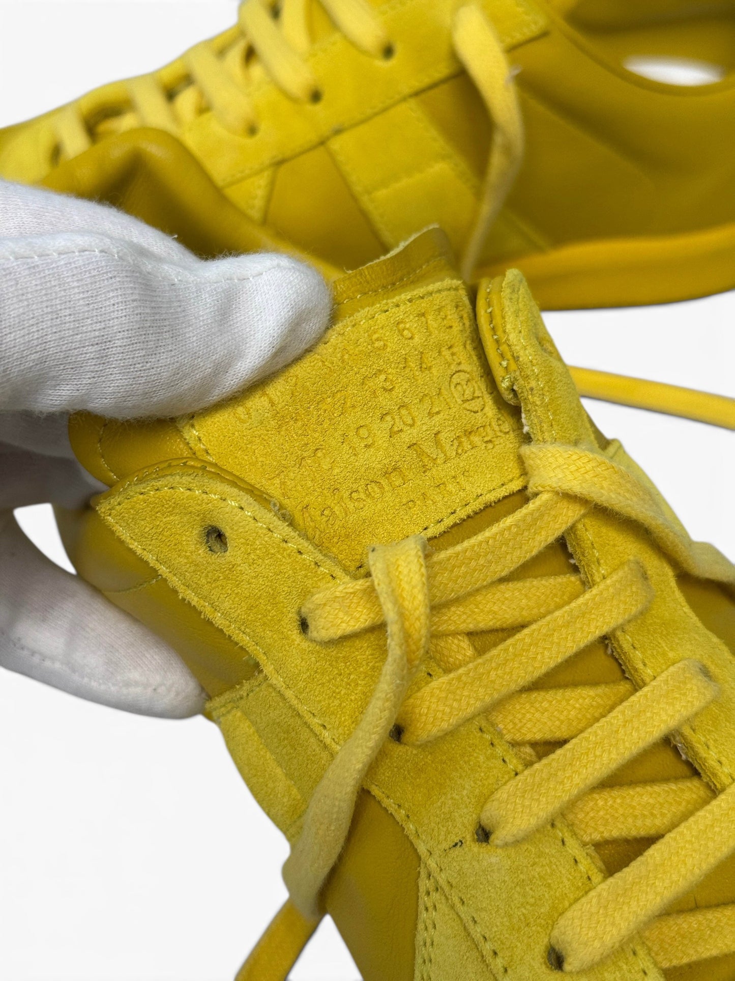 Maison Margiela GAT Yellow Leather/Suede (41)