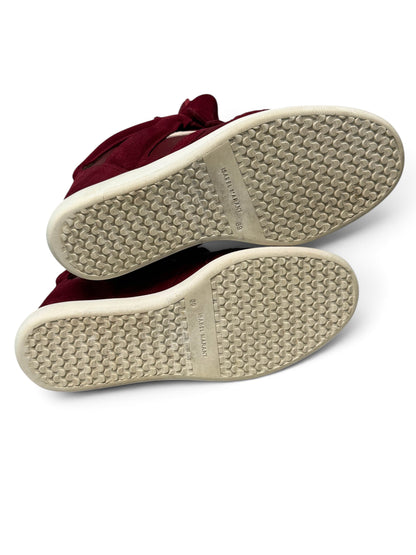 Isabel Marant Bekett Wedge Sneaker Dark Red/White