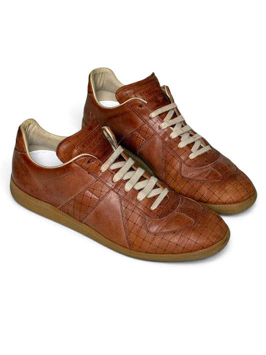 Maison Margiela 2014 Checkered GATs Brown (46)