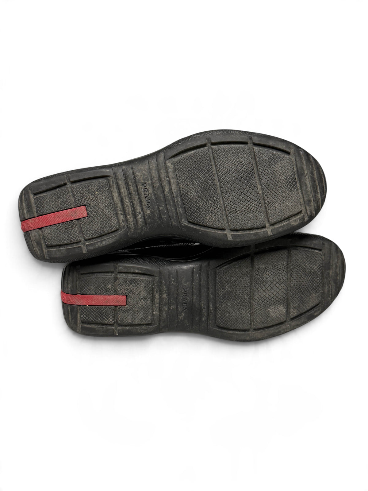 Prada Vintage America's Cup Black Patent Leather