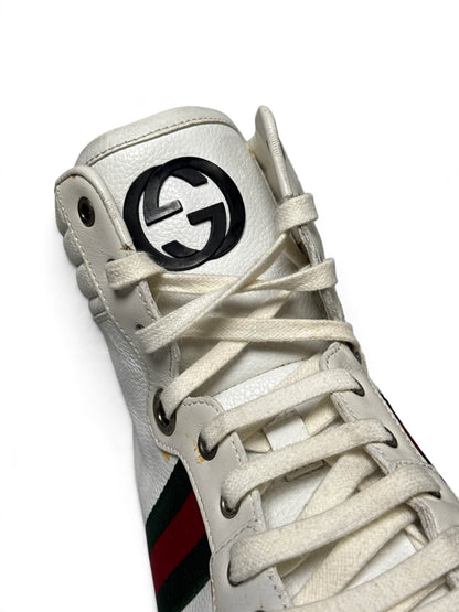 Gucci High-Top Sneaker Retro White