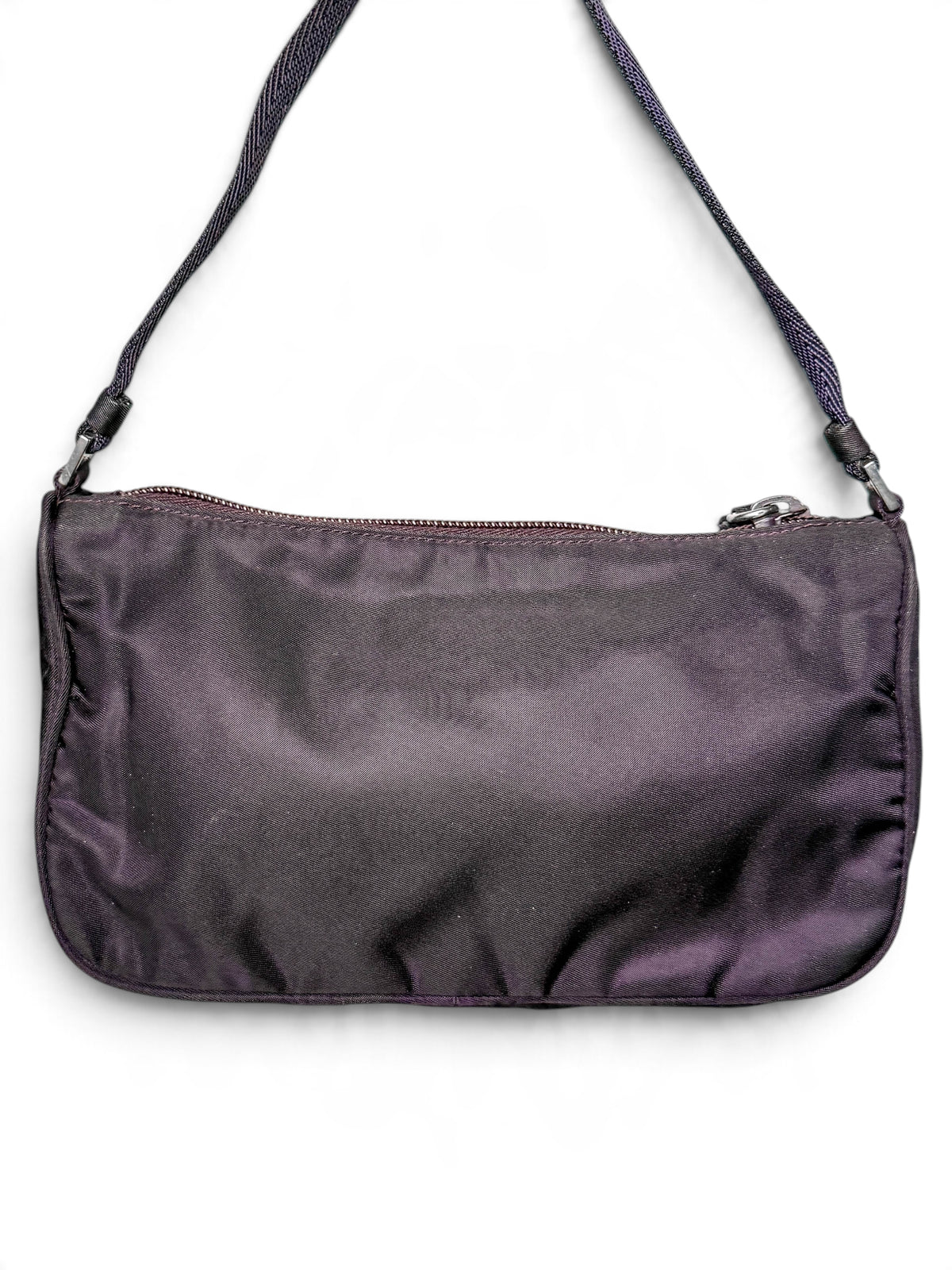 Prada Nylon Pochette Dark Purple