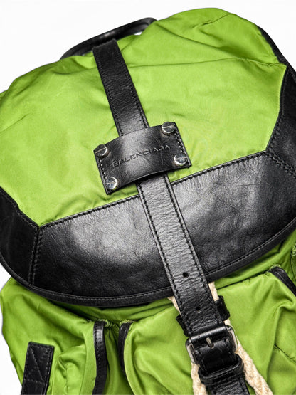 Balenciaga Nylon/Leather Backpack Sample