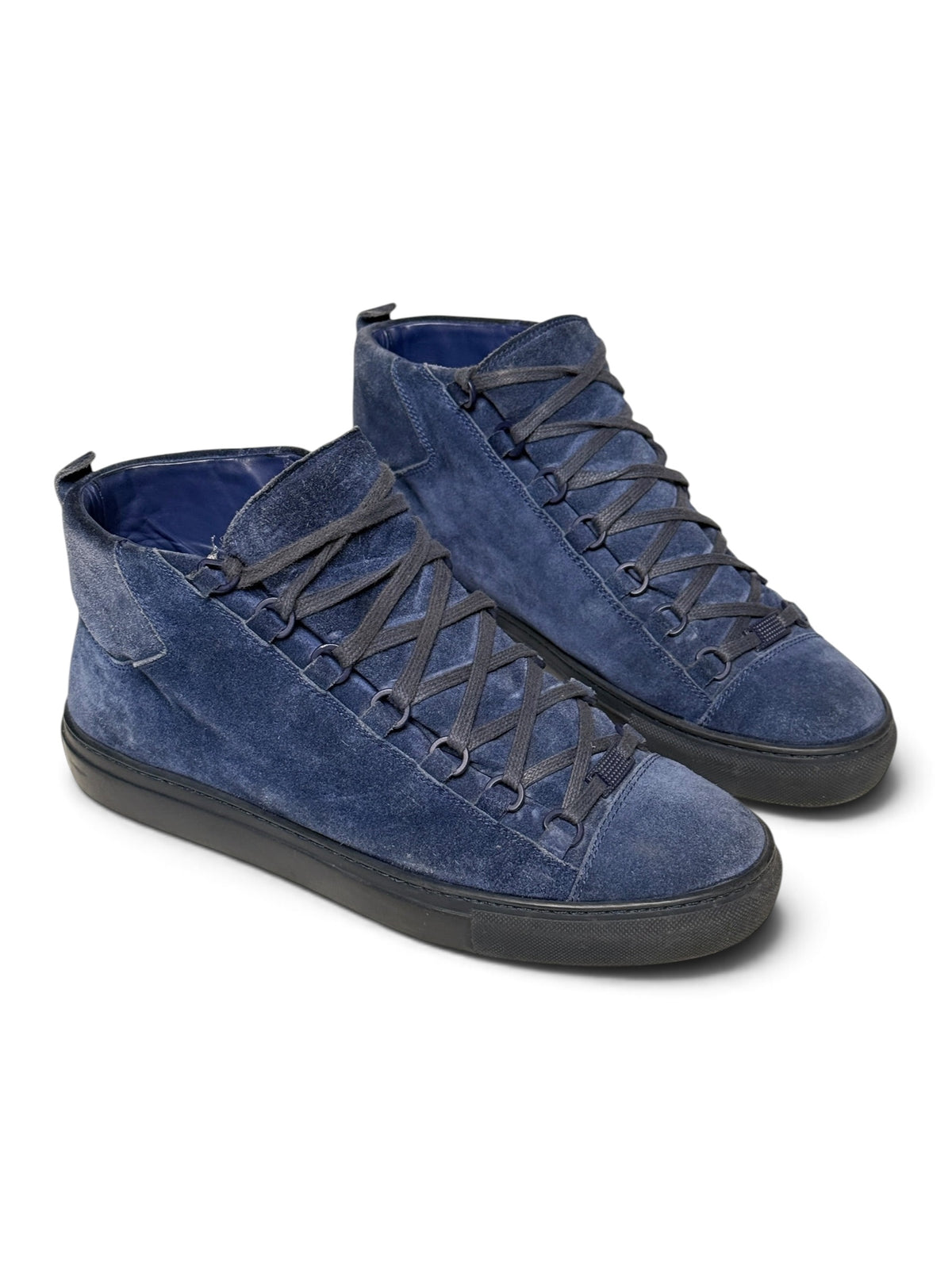 Balenciaga Arena High Suede Blue (43)