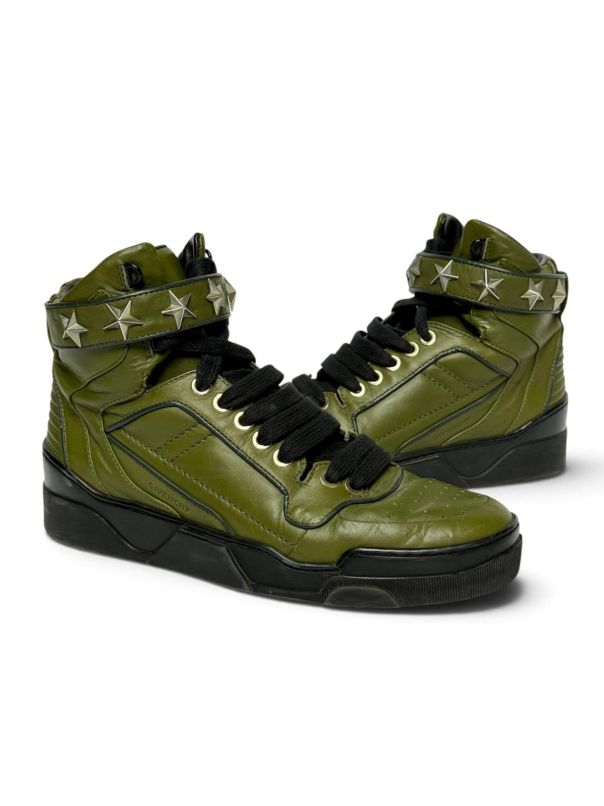 2013 Givenchy Tyson Stars Dark Green (44)