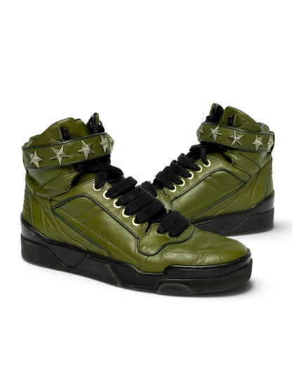 2013 Givenchy Tyson Stars Dark Green (44)