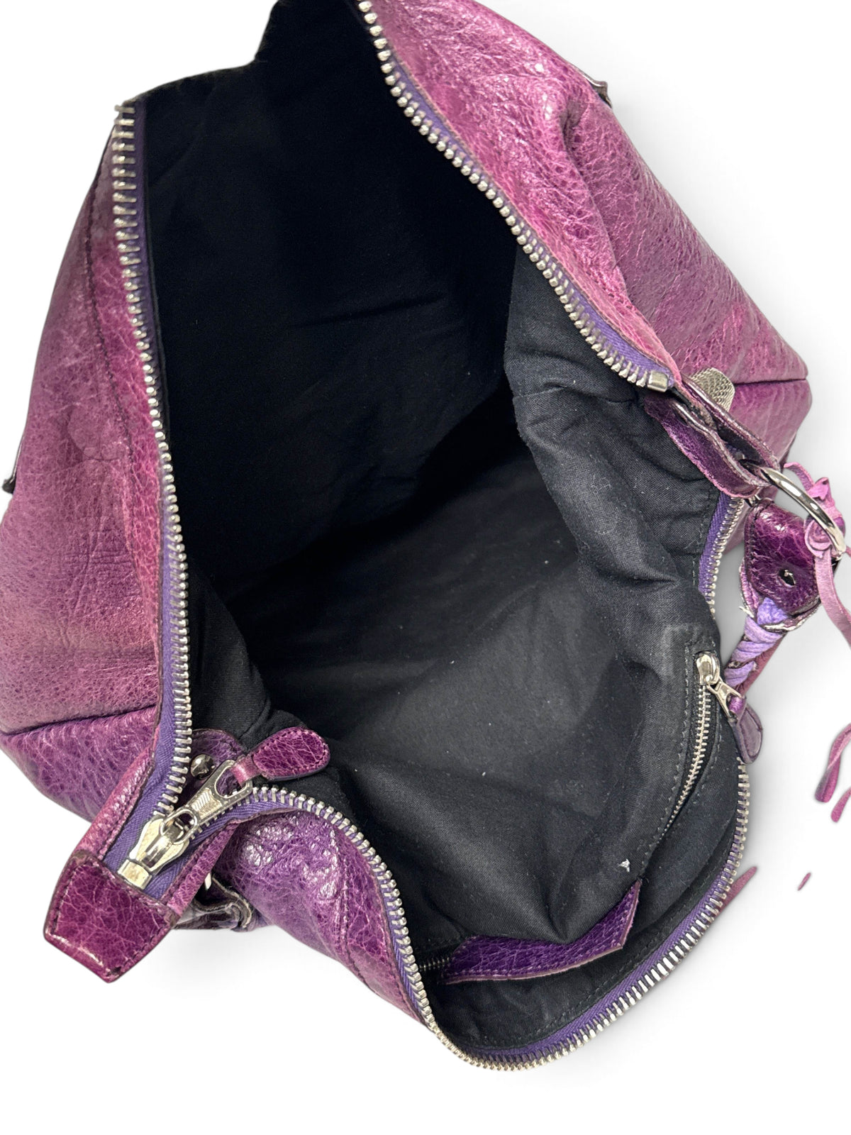 Balenciaga Day Hobo Bag Purple Giant 21