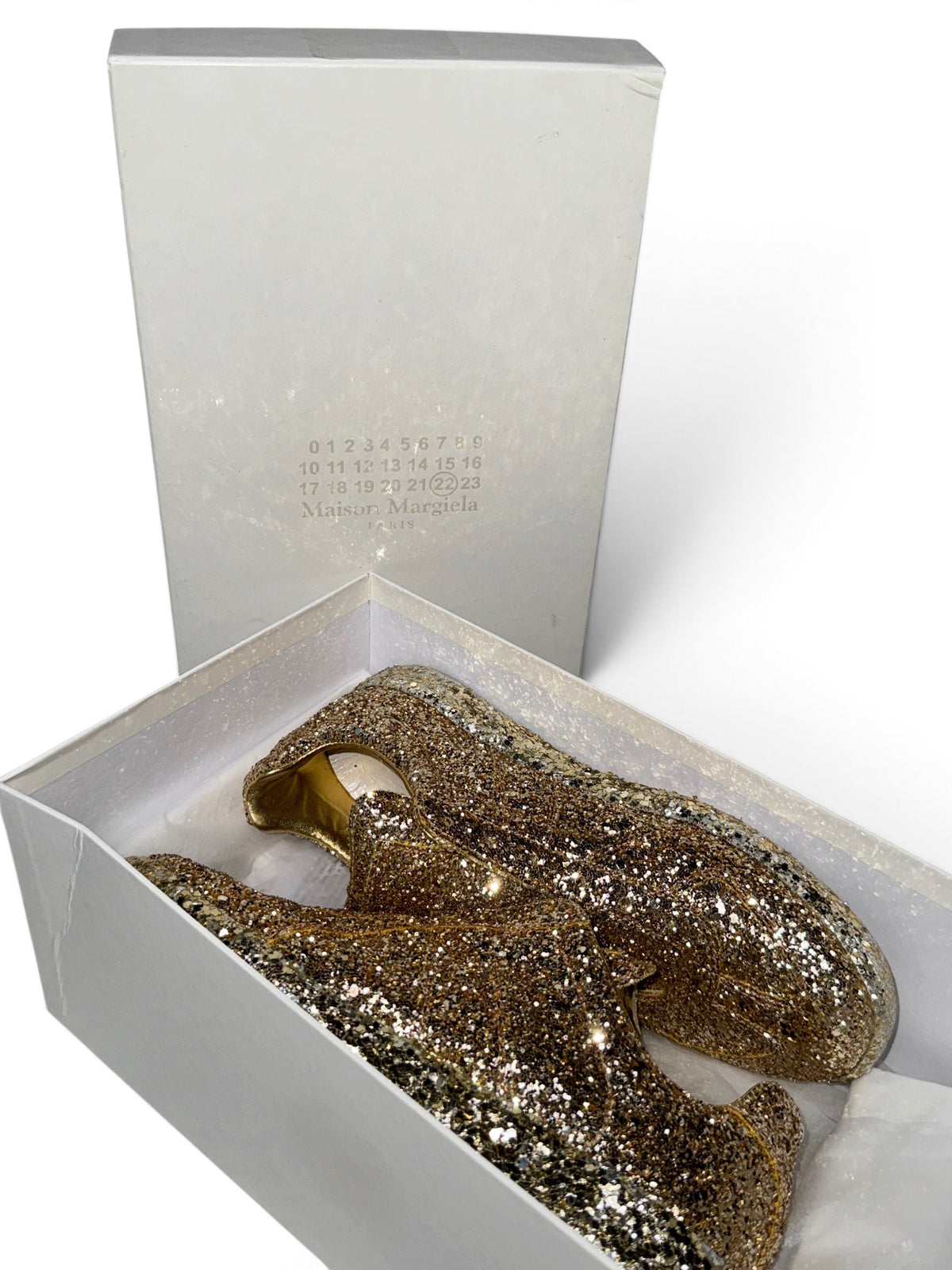 Maison Margiela Replica Low Gold Glitter (37)