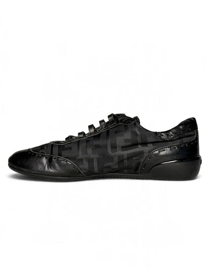 Fendi Vintage Monogram Sneaker Black