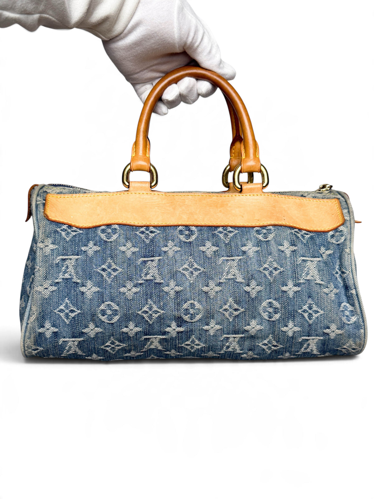 Louis Vuitton Speedy Neo Denim Bag