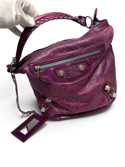 Balenciaga Day Hobo Bag Purple Giant 21