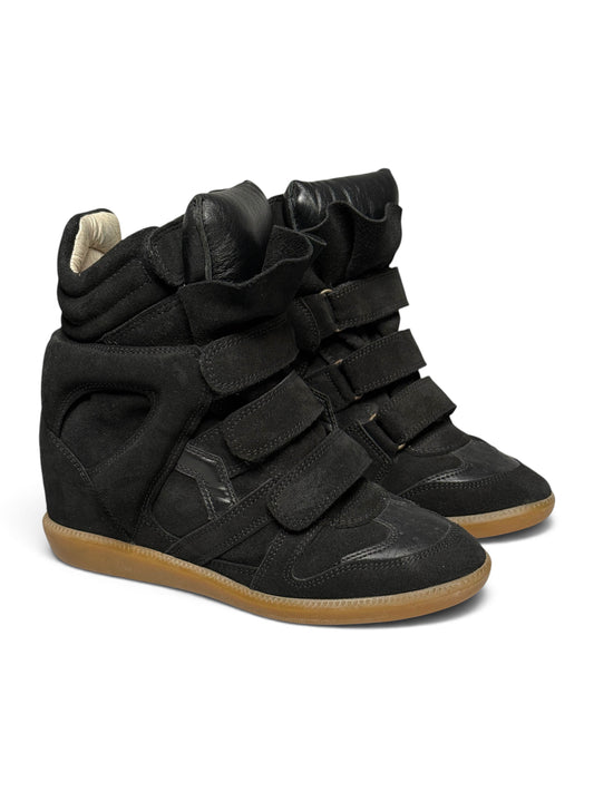 Isabel Marant Bekett Wedge Sneaker Black (37)