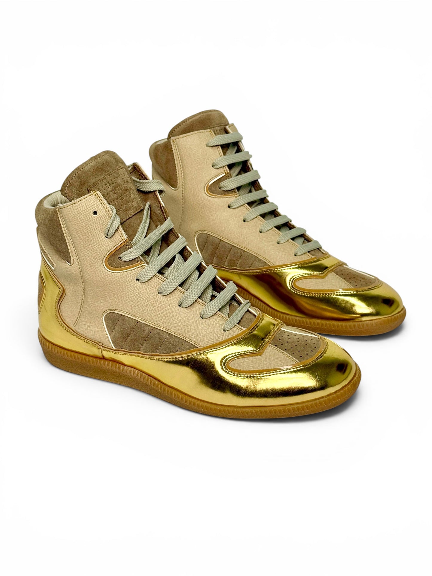 Maison Margiela 2012 Gold "Cadillac" Hightop (41)