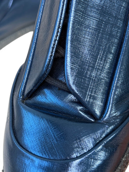 Maison Margiela Future Low Blue Metallic