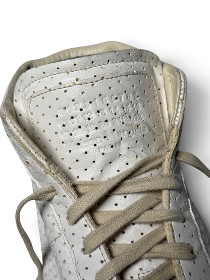 Maison Margiela High-Top Perforated Leather White (45)