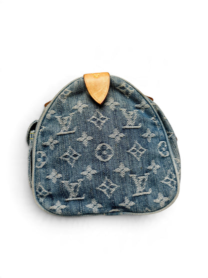 Louis Vuitton Speedy Neo Denim Bag