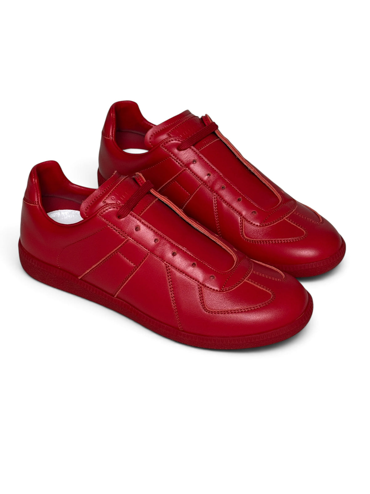 Maison Margiela Full Leather GATs Red (43)