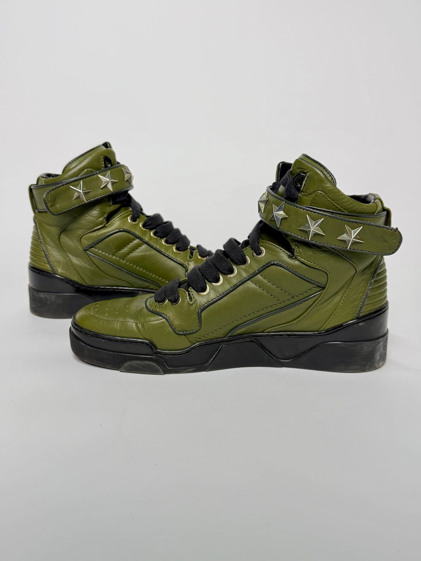 2013 Givenchy Tyson Stars Dark Green (44)