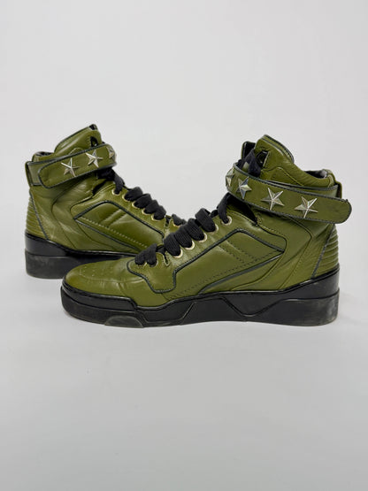 2013 Givenchy Tyson Stars Dark Green (44)