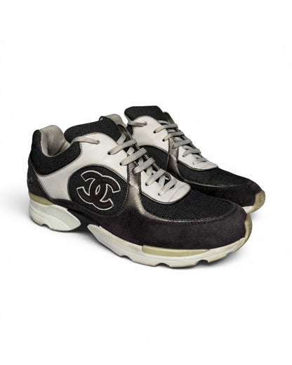Chanel Runner Denim/Leather Dark Blue (38)