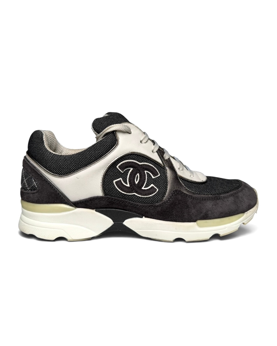 Chanel Runner Denim/Leather Dark Blue (38)
