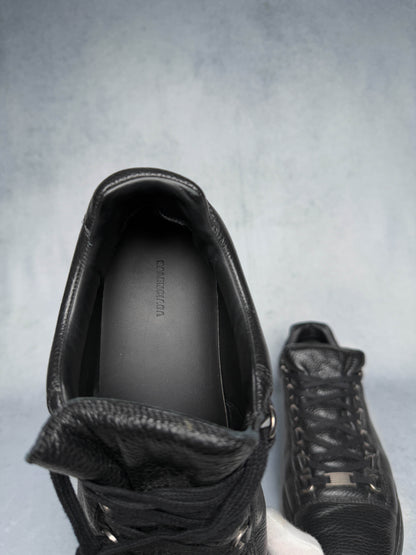 Balenciaga Arena Low Full Grain Leather Black (41)